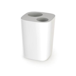 Joseph Joseph Split Bathroom Waste Seperation Bin - Grey