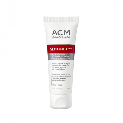 Acm Sebionex Trio Anti-Imperfection Soothing Cream - 40ml