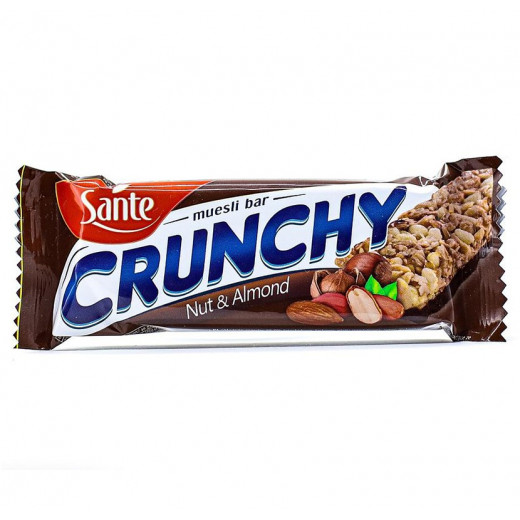 Sante Crunchy Bar Nut Almond Choco 40g X25