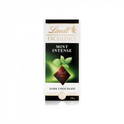 Lindt Excellence Dark Mint Intense Bar, 20pcs , 100g