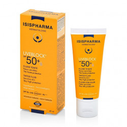 Isispharma Uveblock 50 Dry Touch Light Tinted 40 Ml