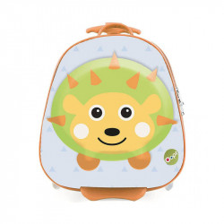 Oops Happy Trolley Bag, Hedgehog Design