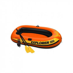 Intex Explorer 300 Boat Set, Ages 6+ , 211cmx117cmx41cm