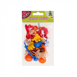 Plastic Play Dough Accessories, 26 Pieces