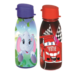 Sportive Bottle Patterned, Assorted Color, 1 Piece