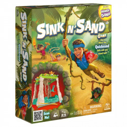 Spin Master Sink N' Sand  Game with Kinetic Sand