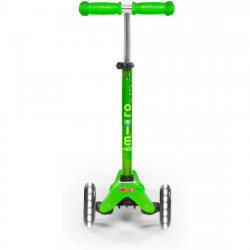 Micro Mini Deluxe Led Scooter, Green Color