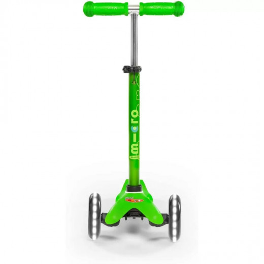 Micro Mini Deluxe Led Scooter, Green Color