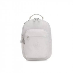 Kipling Seoul Backpack with Tablet Compartment Curiosity Small, Grey Color