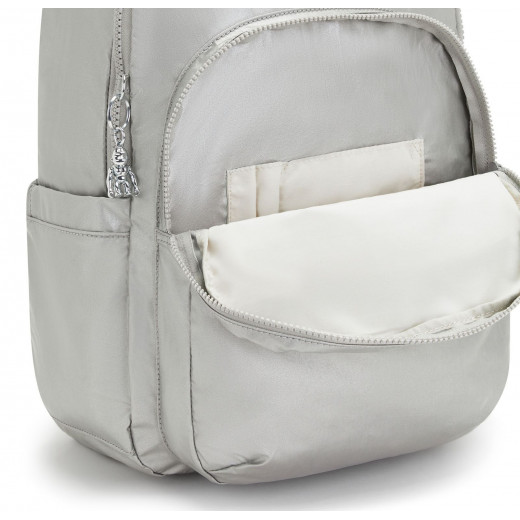 Kipling Seoul Bright Metallic Backpack