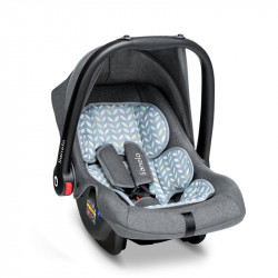 Lionelo Noa Plus Grey Scandi – child safety seat 0-13 kg