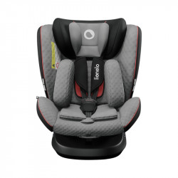 Lionelo Bastiaan One Grey Stone Black – child safety seat 0-36 kg