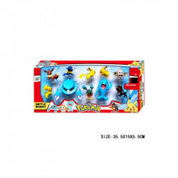 Pokémon Figures, 2.5-4 Inch, 10  Pieces