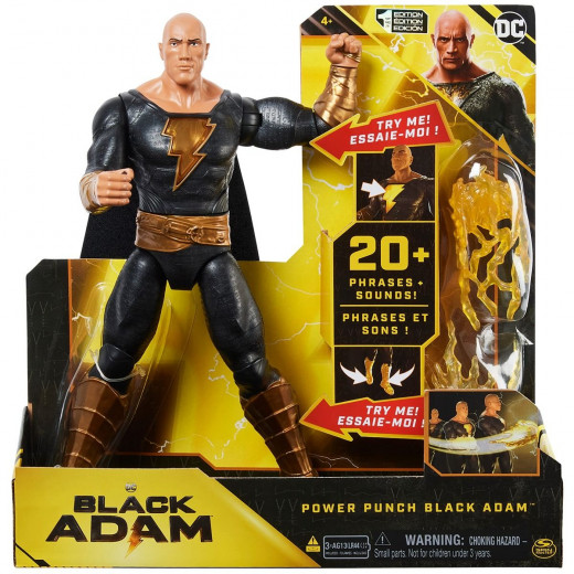 DC Comics Power Punch Black Adam Action Figure