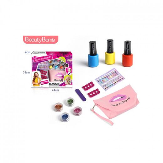 Girls Nail Enhancement Set With Storage Bag