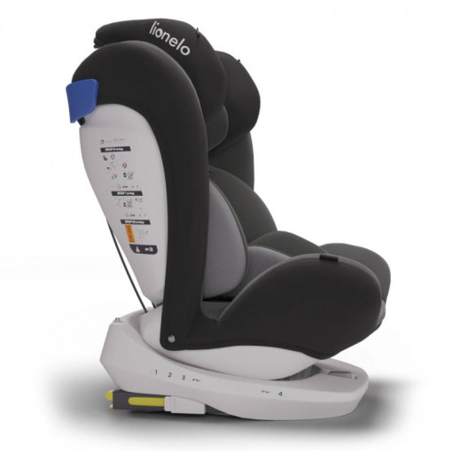 Lionelo Bastiaan Grey – child safety seat 0-36 kg