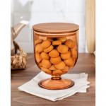 Madame Coco Marion Wooden Lid Storage Container, 1600ml