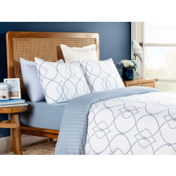 Madame Coco Fonte King Size Ranforce Duvet Cover Set