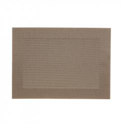 Kela Place Mat, Nicoletta Design, Color Golden Brown