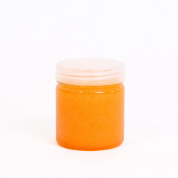 MamaSima Clear Slime, Orange Color, 1 Piece