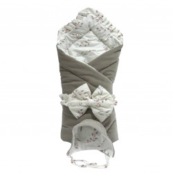 Elmalella Ola Newborn Cocoon, Grey Color