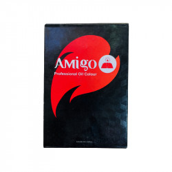 Amigo Professional Oil Paint Color, 3 Pieces, 426 Virdian