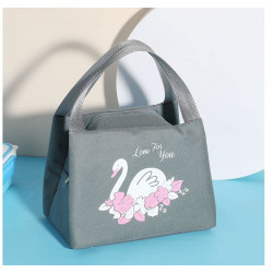 Amigo Lunch Bag, Teddy Grey Color