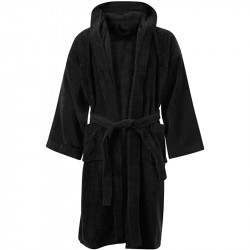 Armn Superme Bathrobe, Black Color, 4-6 Years