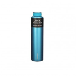 Sistema - 600ml Chic Stainless Steel Bottle Blue