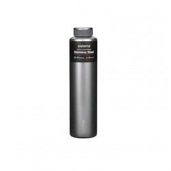 Sistema - 600ml Chic Stainless Steel Bottle Grey