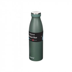 Sistema Stainless Steel Bottle 500ml - Olive Green