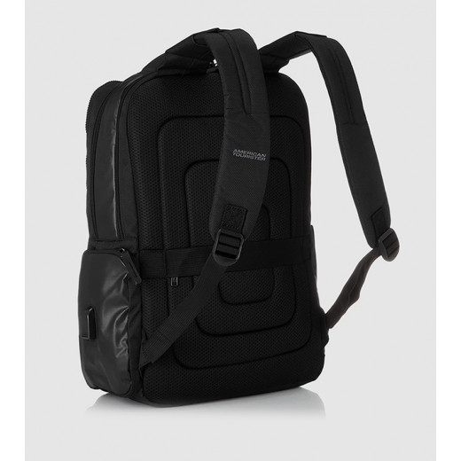 American Tourist Zork Solid Backpack, Black Color