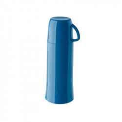 Helios Elegance Vacuum Jug, Steel, Blue, 0.75L