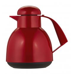 Helios Day-Push Vacuum Jug, Red, 1 L