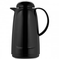 Helios Relax-Push Vacuum Jug, Black, 1L