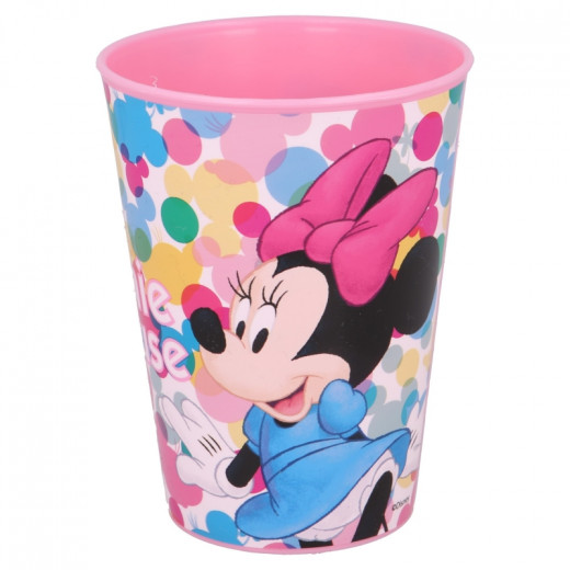 Stor Plastic Cup, Minnie Mouse Design, 260 Ml