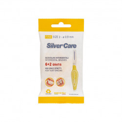 Silver Care Fine Interdental Brushes, 8 Pieces