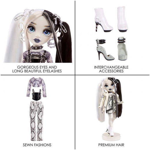 Rainbow High Junior High Fashion Doll, Heather Grayson