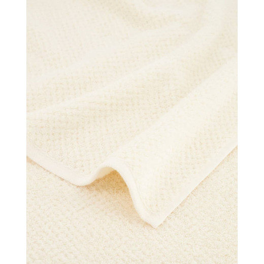 Cawo Pure Guest Towel, Creamy Color, 30*50 Cm