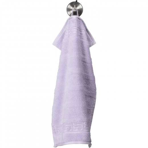 Cawo Noblesse Uni Guest Towel, Purple Color, 30*50 Cm