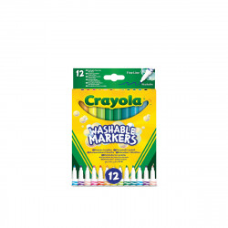 Crayola-Fineline Colored Markers, 12 Pieces