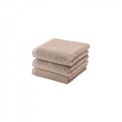 Aquanova London Aquatic Guest Towel, Beige Color, 30*50 Cm