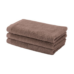 Aquanova London Aquatic Guest Towel, Dark Beige Color, 30*50 Cm