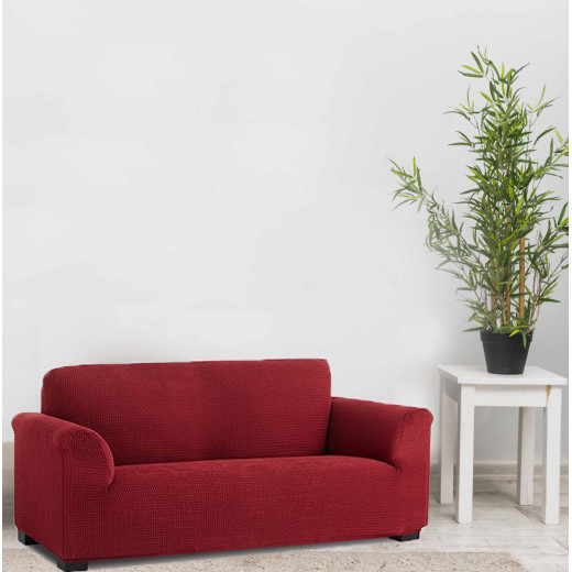 Armn Milos Sofa Cover, 4-seater, Red Color