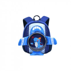 Genioworld Neoprene Dragon Cartoon Kindergarden Children Backbag