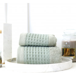 Dreams Monia Towels - Green 2 Pieces