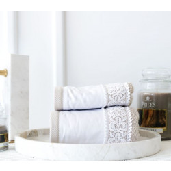 Dreams Ely Towels - beige 2 Pieces