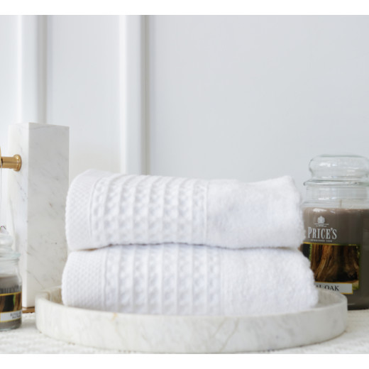 Dreams Monia Towels - White  2 Pieces