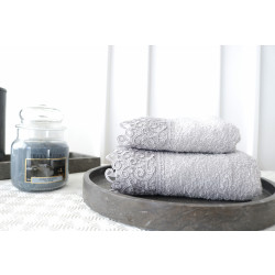 Dreams Ramage Towels - Grey 2 Pieces