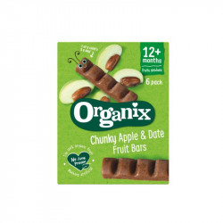 Organix Organic Apple & Date Chunky Fruit Bars